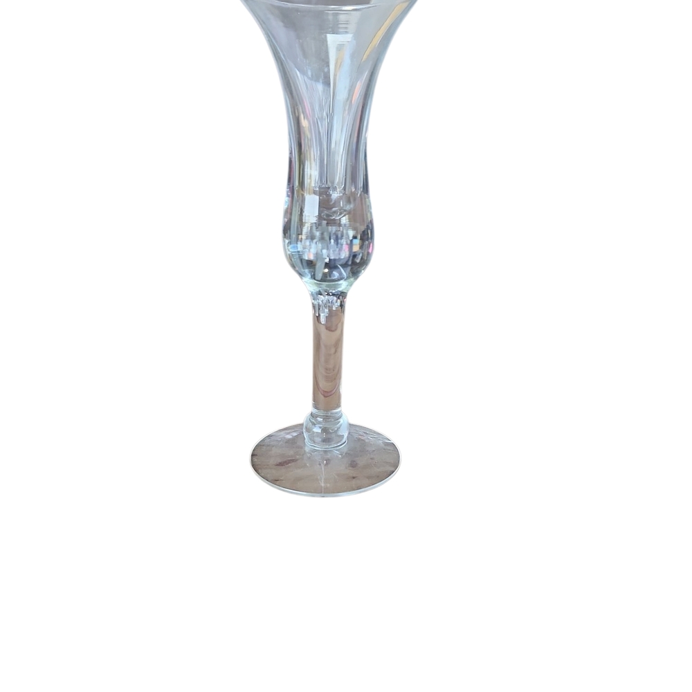 Elegant Clear Fluted Shot Glass Replacement